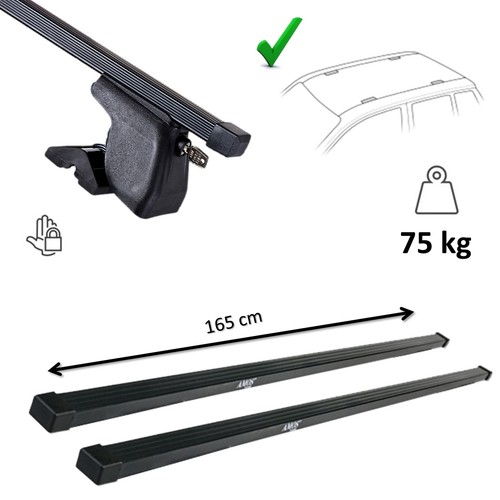 Barres toit acier - barres,