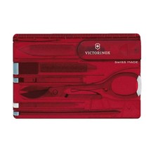 SWISSCARD VICTORINOX LITE RUBIS - 13 FONCTIONS COLLECTION MILITAIRE SURVIE