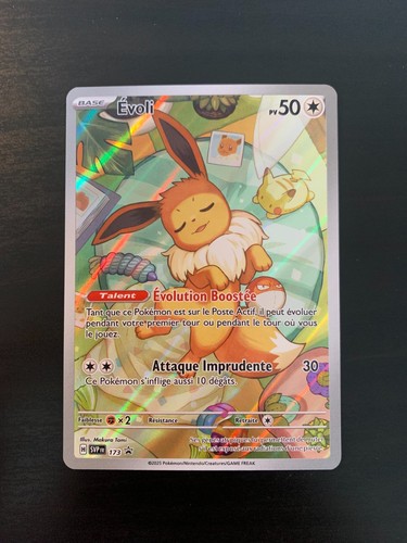 Carte pokémon evoli svp 173 - carte,