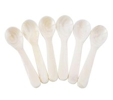 Lot de 6 Blanc Nacre Mop