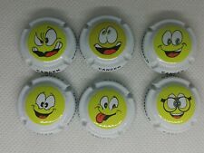 Lot de 6 capsules de mousseux