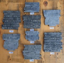 ★ Tampon Alphabet Imprimerie