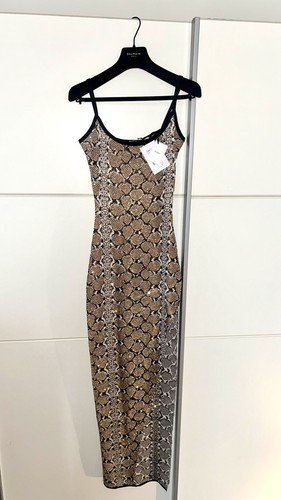 Robe balmain motif serpent - robe,