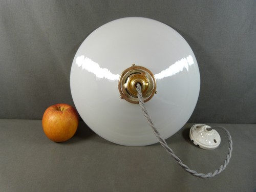 Abat jour vintage opaline - abat-jour,
