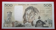 Très Beau Billet de 500fr