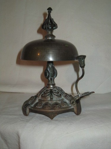 Sonnette table bronze - de,