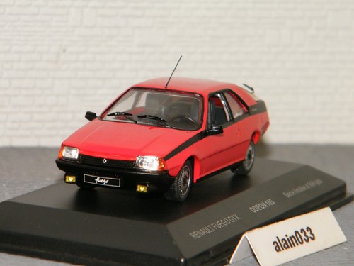 Renault fuego gtx rouge - ,