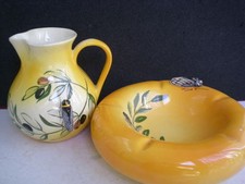 GRAND GROS CENDRIER ET PICHET