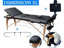 Table de massage 3 zones NOIR