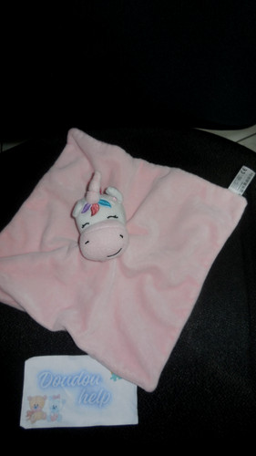 580b doudou plat licorne - 580b/,