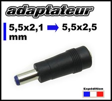 886-21# adaptateur alimentation  5,5 x 2,1 transforme en 5,5 x 2,5mm 