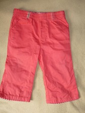  Pantalon rose Tex Babywear bébé fille 12 mois - TBE