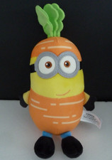 L. Doudou peluche LES MINIONS Illumination déguisé carotte 30cm - ETAT NEUF *