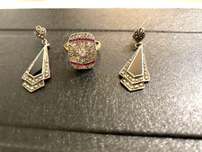 Parure boucles d’oreilles et