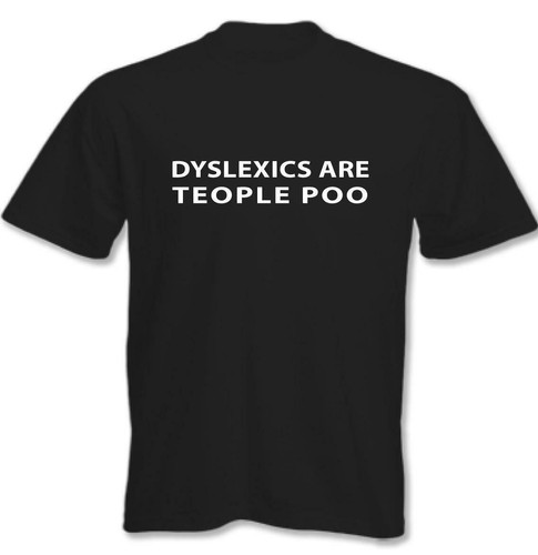 Dyslexiques sont des teoples - sont,
