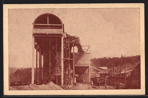 Cpa saint rémy mines fer - mines,
