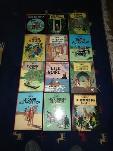 Lot albums tintin - lot, "tintin"