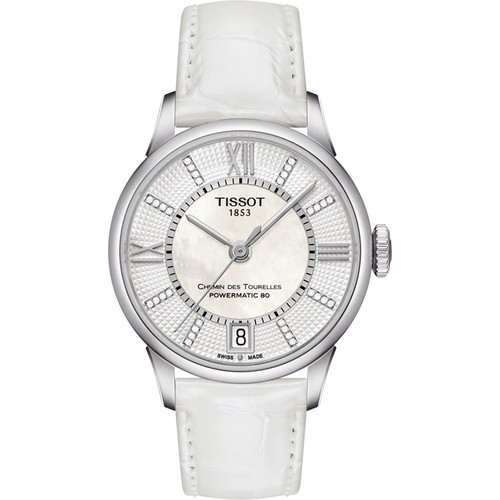 Tissot montre blanc - montre, analogique