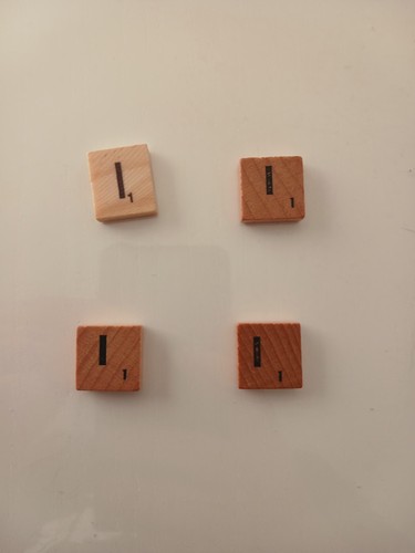 Lettres scrabble bois - lettres,