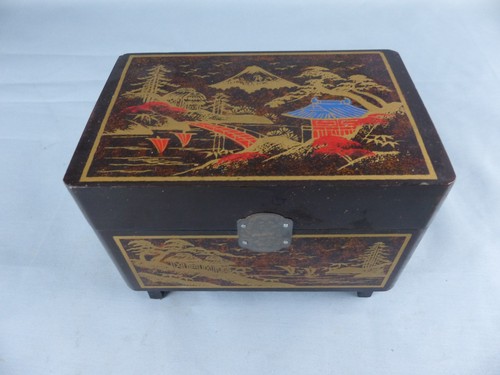 Vintage boite bijoux - boite,