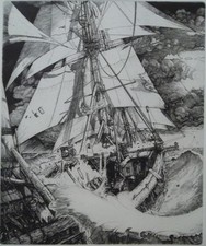 Philippe MOHLITZ 1941 Gravure