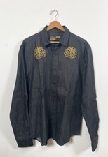 CHEMISE JEAN BRODÉE OLOW X SUPAKITCH taille L - RARE - JAMAIS PORTÉ