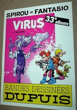 Affiche SPIROU n° 33 (Virus)