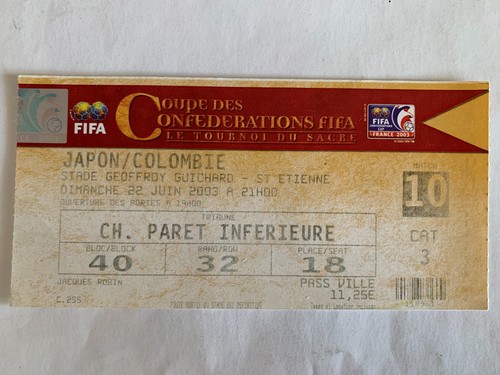 Ticket match coupe - match,