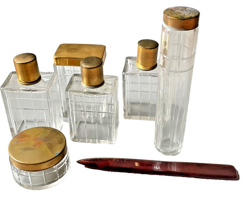 Garniture toilette vintage - de,