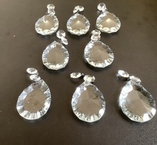 LOT DE  8 Pampilles VERRES