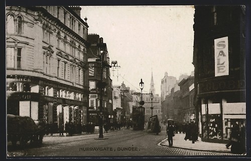 Dundee murraygate tramway - murraygate,,