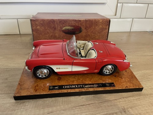 Chevrolet corvette 1957 burago - 1957,