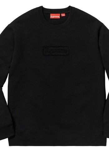 Supreme cutout logo crewneck - cutout,