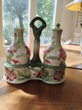 HUILIER VINAIGRIER LUNÉVILLE fin 19 eme? Barbotine⁸