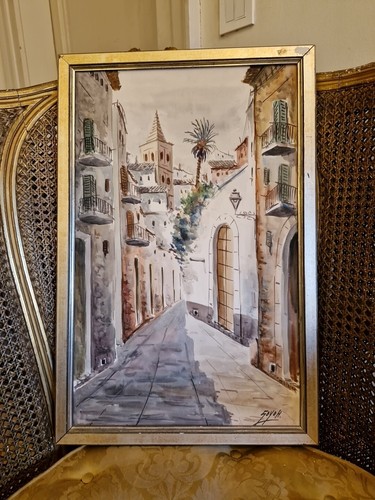 Aquarelle contemporaine - aquarelle,