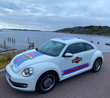 new beetle racing le mans scratched stickers herbie 53 golf porsche bmw vintage