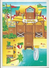 KINDER décor carton pour la serie ELEPHANTOS