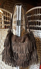 BEAU SAC EN CUIR NUBUK A