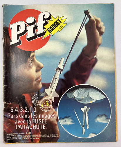 Pif gadget 417 contenant - pif, n°417