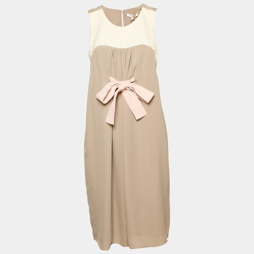 Robe sans manches - en, soie