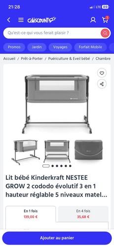 Kinderkraft neste 102 - neste, x