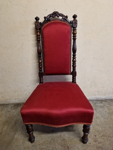 Chaise chauffeuse époque - chauffeuse, d'époque
