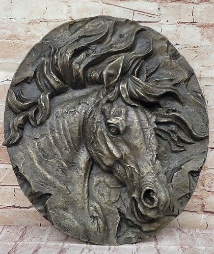 Statue tête cheval en - statue,