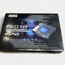 Korg KP2 KP-2 Kaoss Pad Dynamic Effects Controller Sampler w/ AC Adapter Box