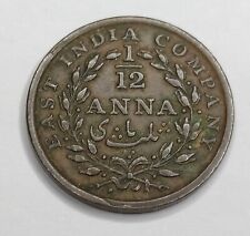 Belle Monnaie, 1/12 Anna 1835 - British East India Company