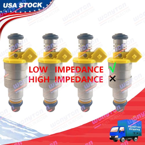 4pcs fuel injectors for - injectors,