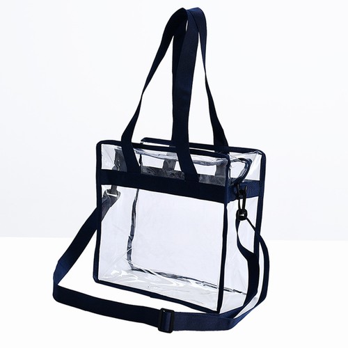 Sac épaule transparent pvc - transparent,