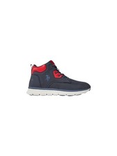 Bottines Us Polo Modèle Basic Pour Enfant, En Cuir Synthétique, Couleur Bleu