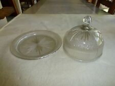 ANCIENNE CLOCHE ET SON PLATEAU