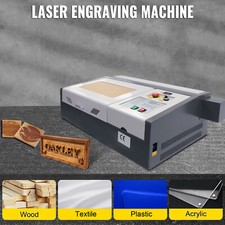 VEVOR CO2 Graveur Laser Machine de Gravure Découpe 400x400mm Laser Graveur 50W